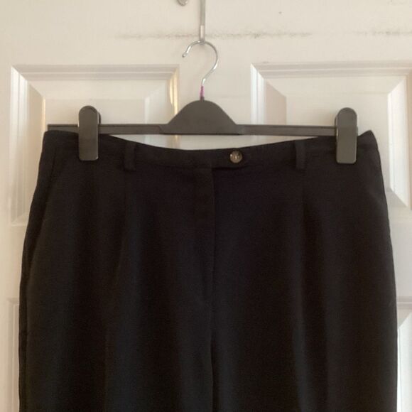 NWOT. Sag Harbor Brand Women’s 16 Straight Leg Black Slacks - Picture 7 of 10